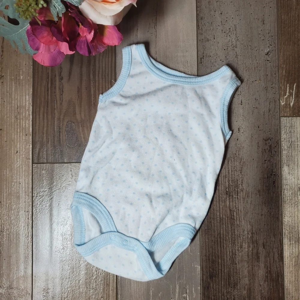 Kyle and Deena New York Baby Boy 3-6m Light Blue Bodysuit Onesie NWOT